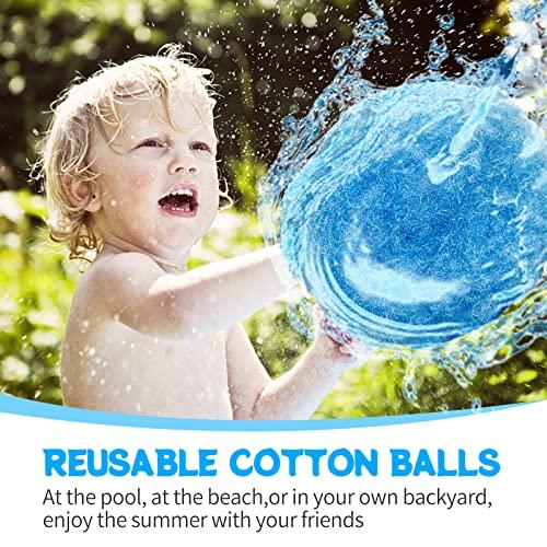 【並行輸入品】OFCTE 60PCS Reusable Water Balls，Water Soaker Balls for Outdoorの画像