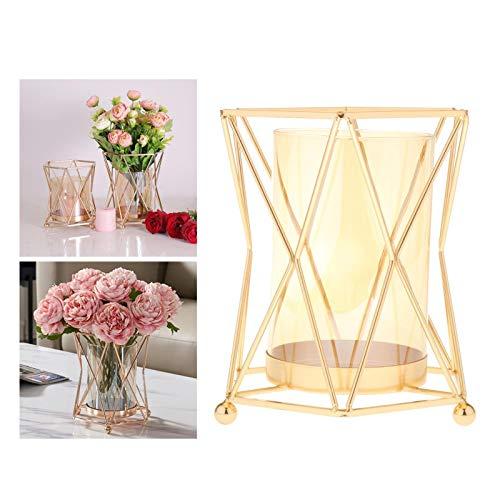 【並行輸入品】Candlestick Geometric Tea Light Candle Holders Flower Vase for Wの画像