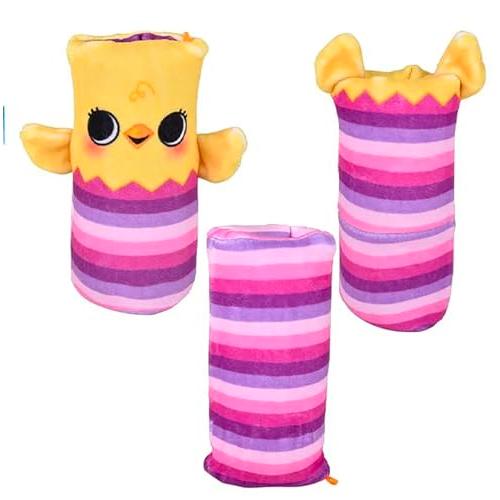 【並行輸入品】1 Jumbo Reversible Plush Chick Animal Water Filled Tube Snake Stの画像