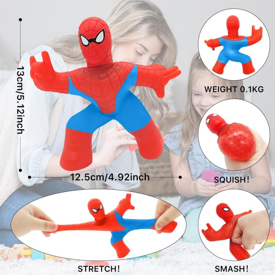 並行輸入品】MASDKPIK ストレッチトイ、スーパーヒーロースクイッシー