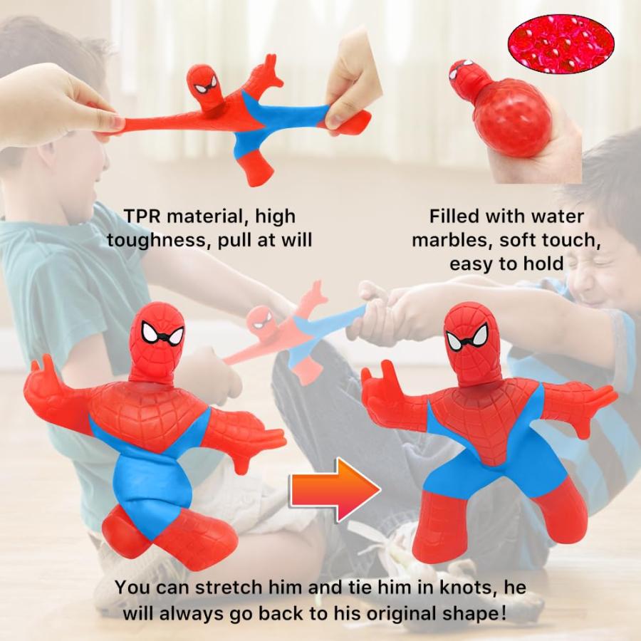 並行輸入品】MASDKPIK ストレッチトイ、スーパーヒーロースクイッシー