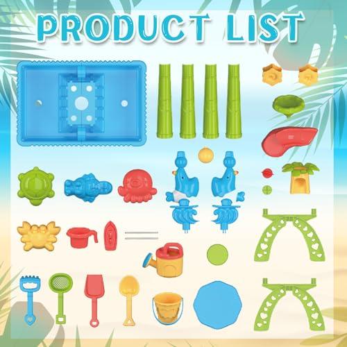 【並行輸入品】Water Table for Toddlers, Beach Outdoor Toys Set, Beach Animal Mの画像