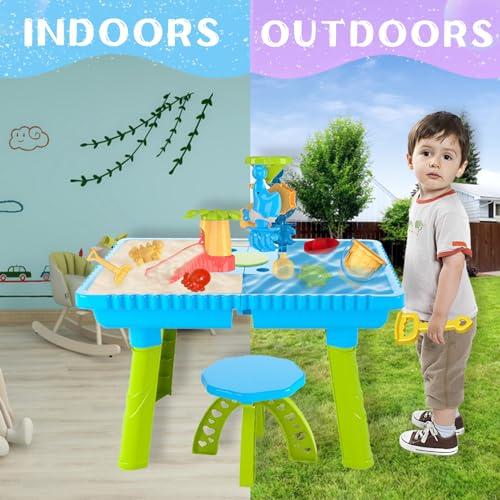 【並行輸入品】Water Table for Toddlers, Beach Outdoor Toys Set, Beach Animal Mの画像