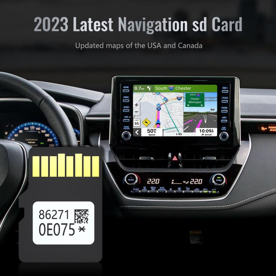 【並行輸入品】2023 トヨタ用ナビゲーションSDカード   86271 0E075 ナビゲーション GPS マイクロカード トヨタ プリウス |  | 09