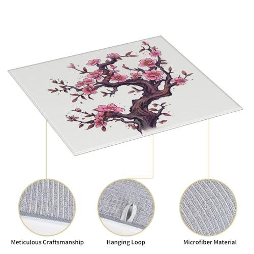 Dish Drying Mat for Kitchen Counter 16"x18" Dish Drying Pad Bran 並行輸入品｜allinone-d｜08