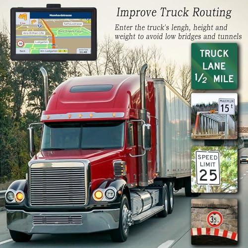【並行輸入品】LOVPOI GPS Navigator for Car 7 Inch， Truck GPS Commercial Driver_7
