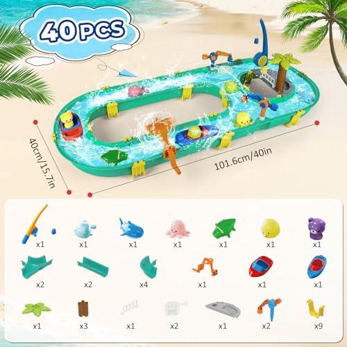 【並行輸入品】JONRRYIN Water Table Toys, Kids Outdoor Water Table Toys Water Aの画像