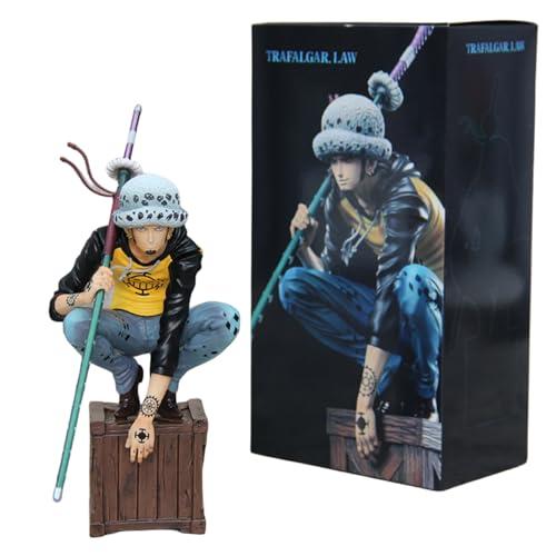 【並行輸入品】zboivfg Anime Figure Trafalgar D. Water Law Figure Squatting Posの画像