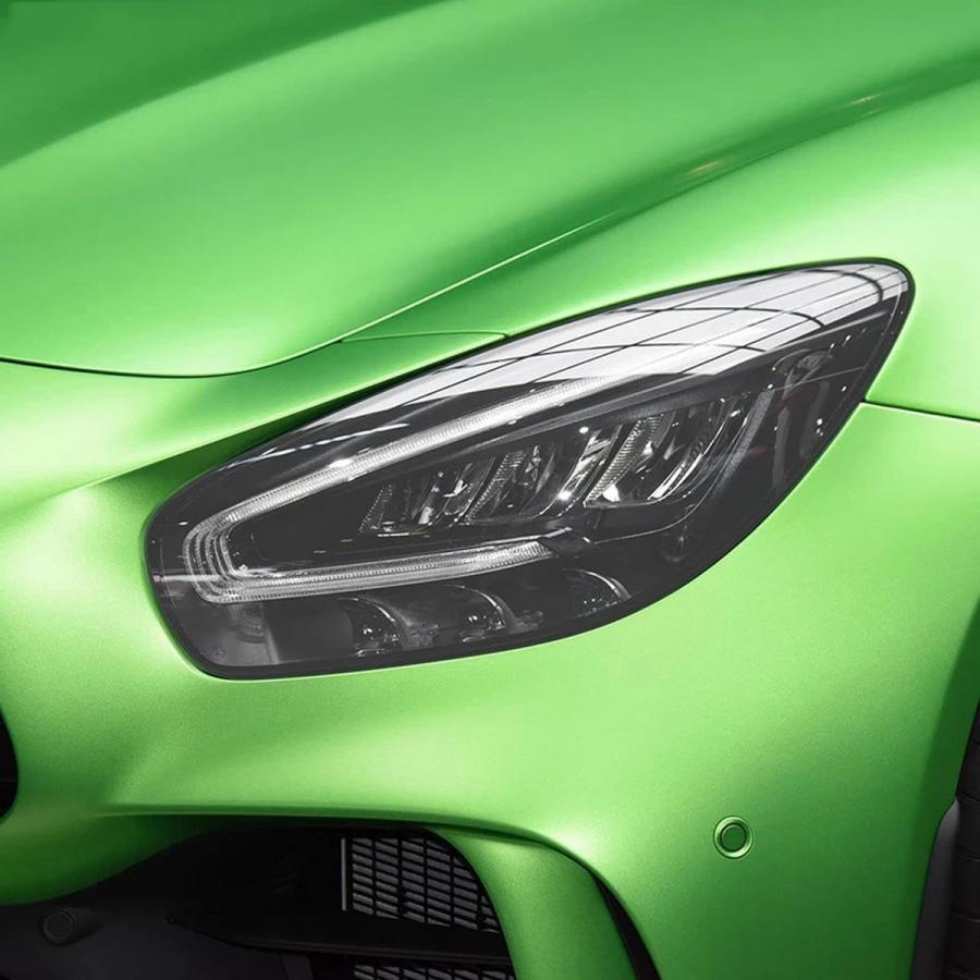 【並行輸入品】CKLS 車のヘッドライト保護フィルムティントラップビニール透明TPUステッカー、メルセデスベンツAMG GT C190 R190 |  | 06
