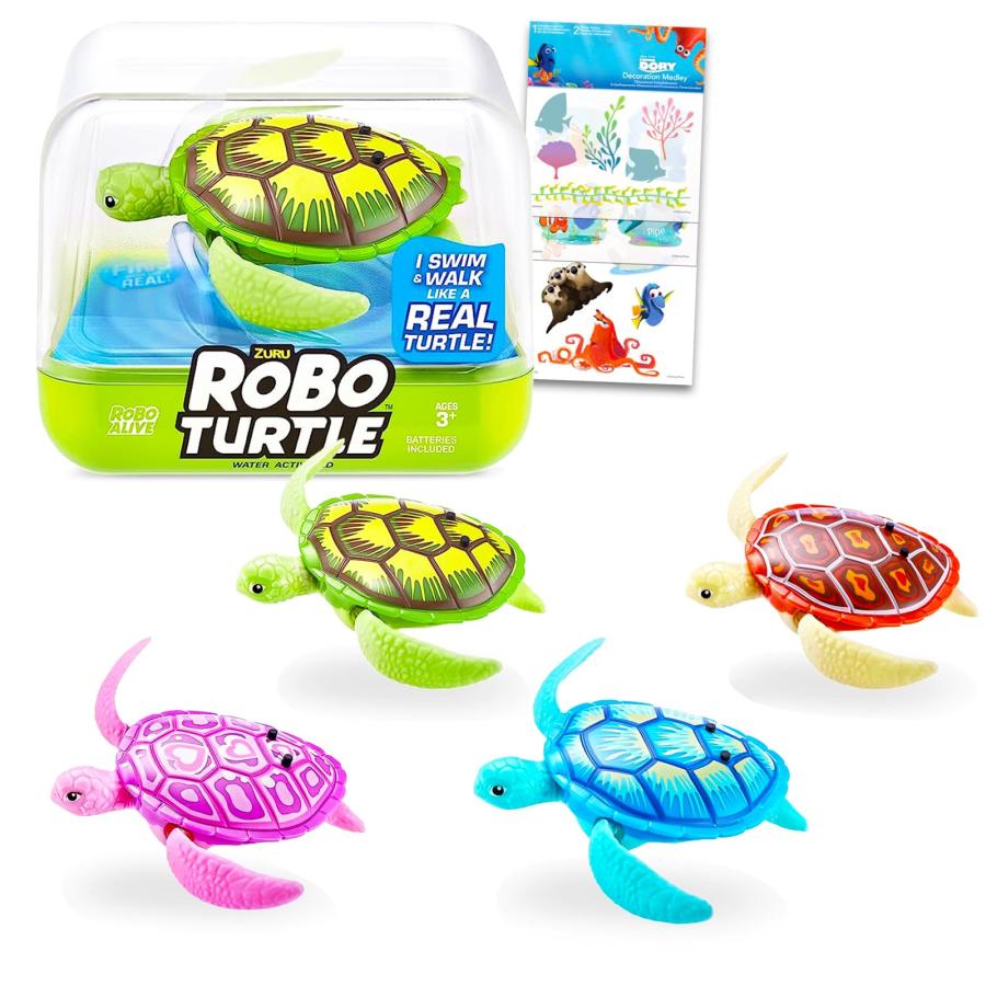 並行輸入品】Zuru Robo Alive Turtle Zuru Set Bundle Includes a R 