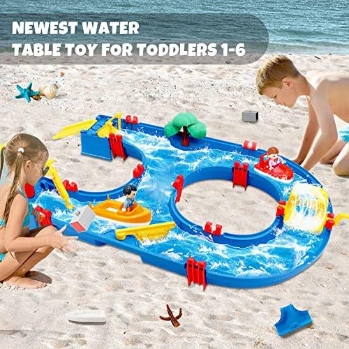 【並行輸入品】EXCOUP Water Tables for Toddlers 3 5, Outdoor Water Table Toy, 3の画像