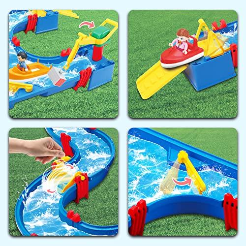 【並行輸入品】EXCOUP Water Tables for Toddlers 3 5, Outdoor Water Table Toy, 3の画像