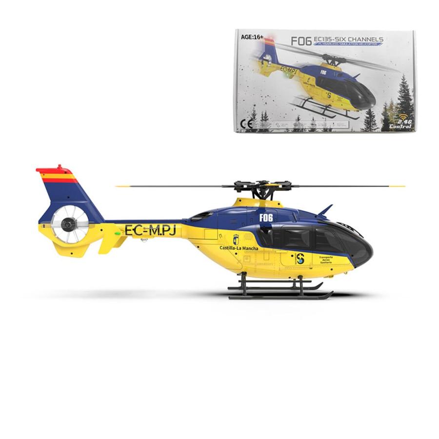 ラジコンヘリ　スケールボディー EC135 ラジコンヘリ スケールボディー EC135 Rcヘリコプター本体ec135