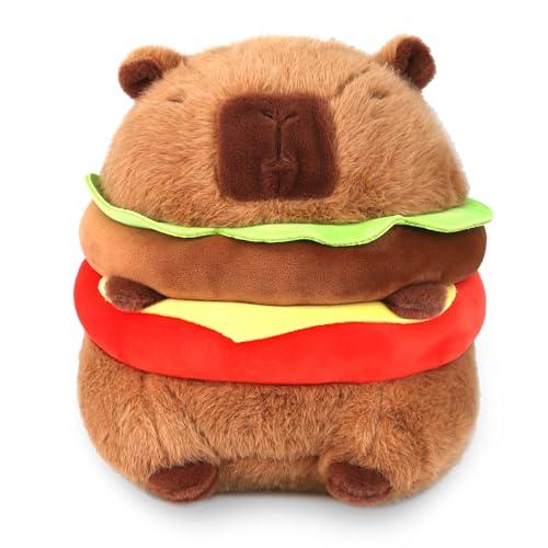 【並行輸入品】Riuhot かわいいハンブルクカピバラぬいぐるみ枕 ソフトカピバラぬいぐるみ カピバラぬいぐるみ 誕生日 クリスマス バレンタイ_1