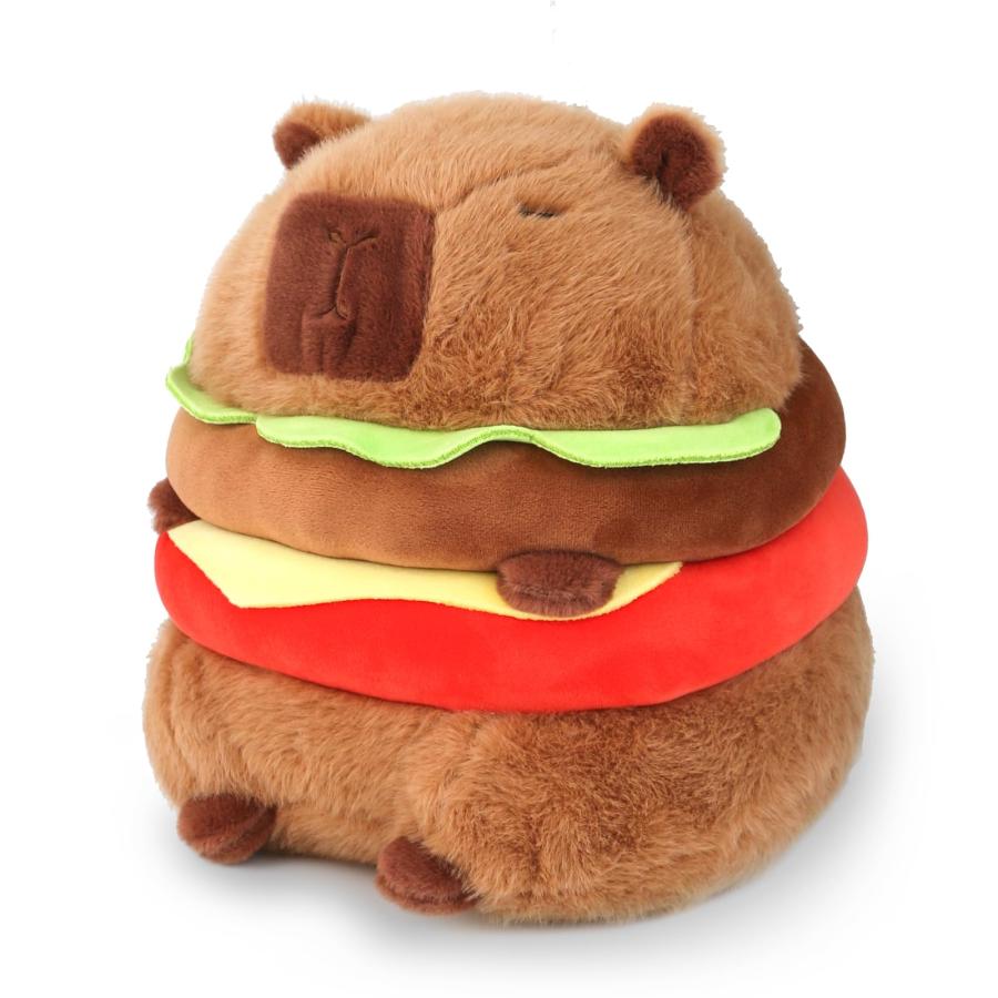 【並行輸入品】Riuhot かわいいハンブルクカピバラぬいぐるみ枕 ソフトカピバラぬいぐるみ カピバラぬいぐるみ 誕生日 クリスマス バレンタイ_3