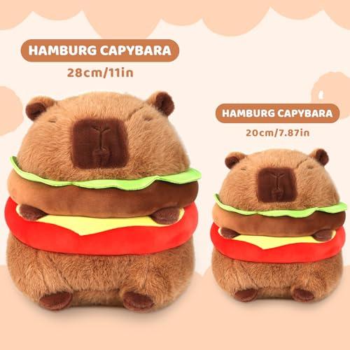 【並行輸入品】Riuhot かわいいハンブルクカピバラぬいぐるみ枕 ソフトカピバラぬいぐるみ カピバラぬいぐるみ 誕生日 クリスマス バレンタイ_7