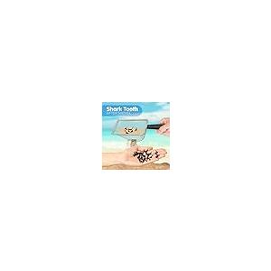 【並行輸入品】4E's Novelty 2X Shark Tooth Sifter for Beach with 2X Small Meshの画像