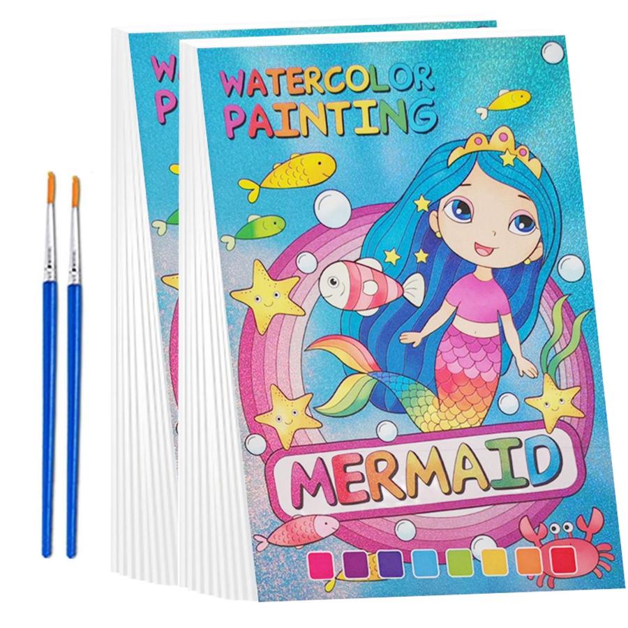 並行輸入品】水彩絵の具セット 子供用 水彩画 塗り絵 幼児用