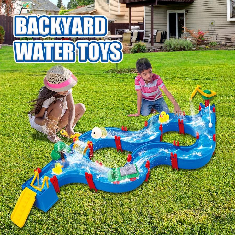 【並行輸入品】TANSAR Kids Water Table   62Pcs DIY Kit, Sensory Toys for Toddleの画像