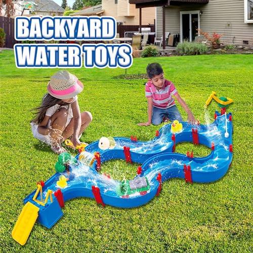 【並行輸入品】TANSAR Kids Water Table   62Pcs DIY Kit, Sensory Toys for Toddleの画像