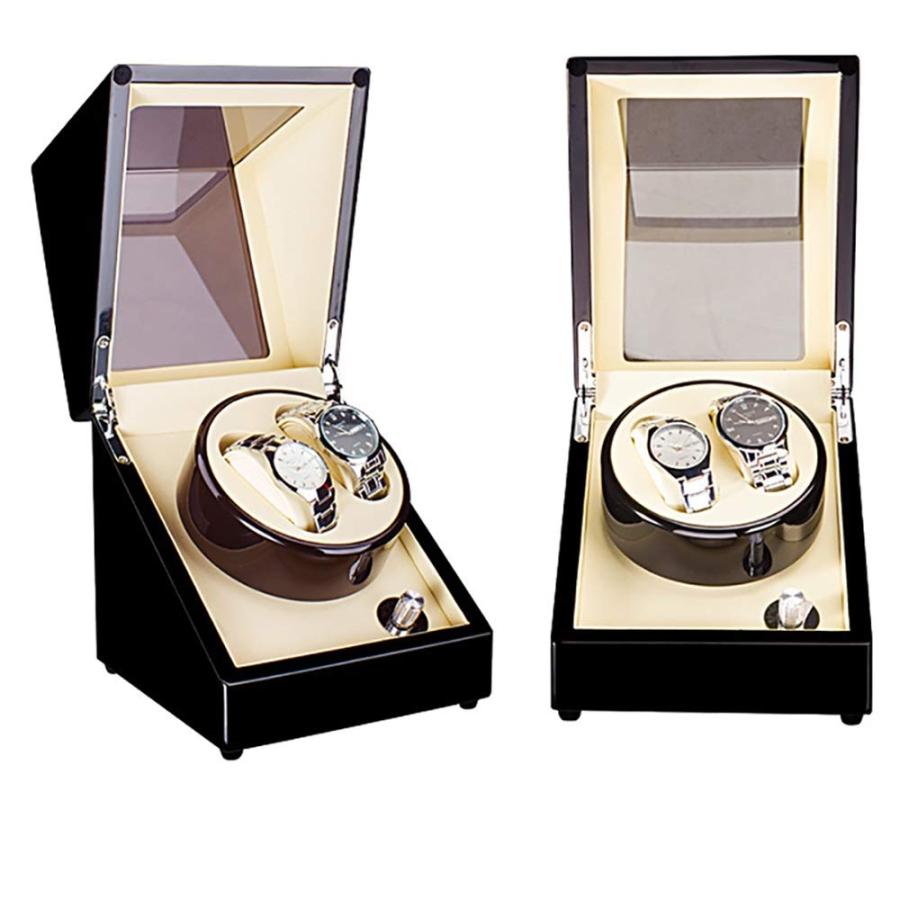 【並行輸入品】Watch Box Can Accommodate 2 Automatic Watches Ultra Quiet Anti Mの画像