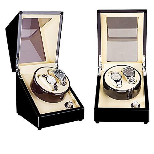 【並行輸入品】Watch Box Can Accommodate 2 Automatic Watches Ultra Quiet Anti Mの画像