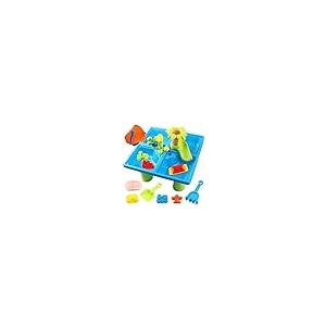 【並行輸入品】hzskeqpy 24 UNIDS/Set 2 in 1 Safe Plastic Sand Water Table for C_2