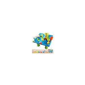 【並行輸入品】hzskeqpy 24 UNIDS/Set 2 in 1 Safe Plastic Sand Water Table for C_8