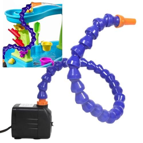 【並行輸入品】Hesitroad Water Table Pump，Kids Water Play Table Pump with Multi_1