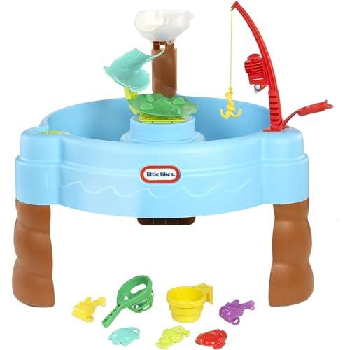 【並行輸入品】Little Tikes Fish 'n Splash Water Table Full Set w/Toys & Fish_1
