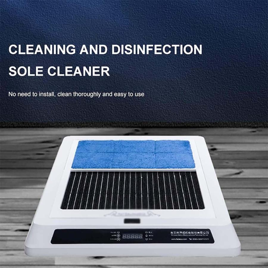 【並行輸入品】KJLYLPP Fully Automatic Sole Cleaning Machine, Entrance Shoe Bru_3
