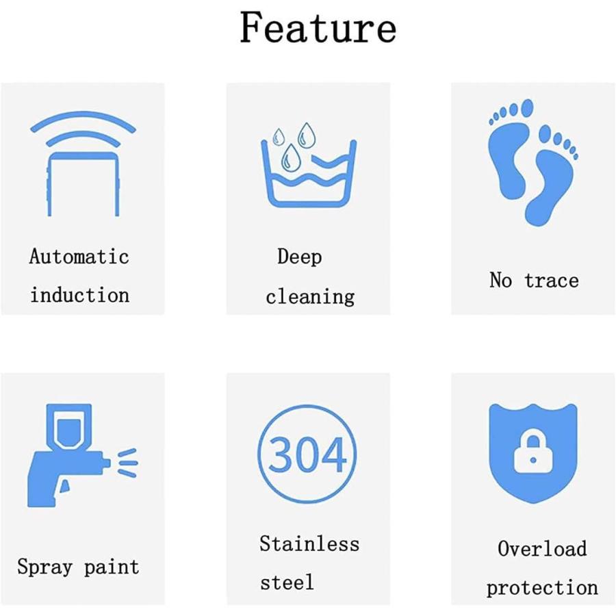 【並行輸入品】KJLYLPP Fully Automatic Sole Cleaning Machine, Entrance Shoe Bru_6
