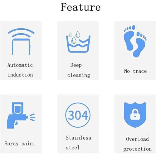 【並行輸入品】KJLYLPP Fully Automatic Sole Cleaning Machine, Entrance Shoe Bru_7