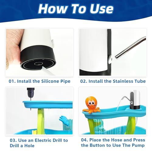 【並行輸入品】Melontti Powerful Water Table Pump Summer Outdoor Water Toys forの画像