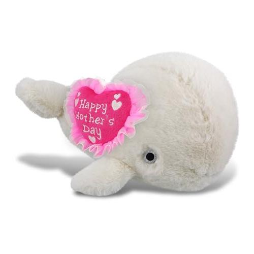 【並行輸入品】DolliBu Happy Mother's Day Super Soft Plush White Whale Large |  | 01