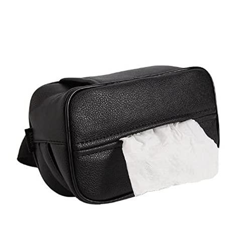 【並行輸入品】FJVJBNN Tissue Box Leather Car Seat Backrest Hanging Car Tissueの画像