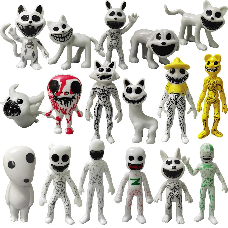 並行輸入品】Zoonomalyアクションフィギュアおもちゃ(18個)、動物園ノ