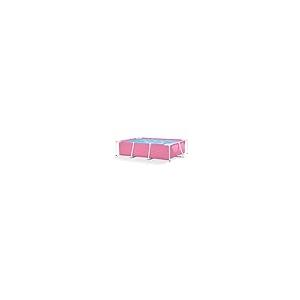 【並行輸入品】Pink Rectangular Steel Frame Swimming Pool LQ17150_2