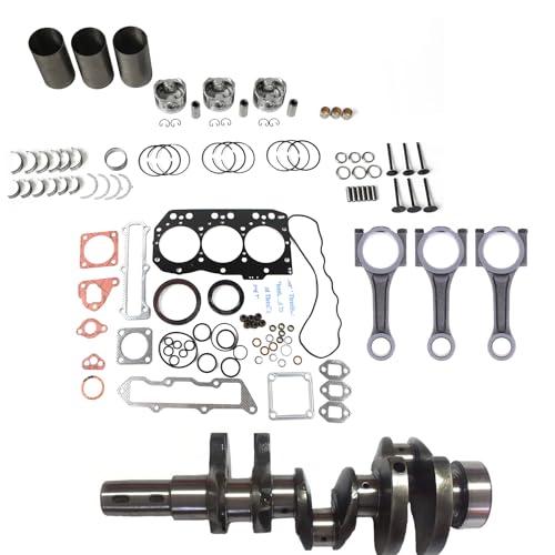 【並行輸入品】SPAKYGIE 3TNE82 Overhaul Rebuild Kit + 3 pcs Connecting Rod + Cr_1