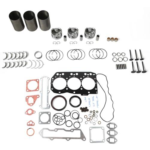 【並行輸入品】SPAKYGIE 3TNE82 Overhaul Rebuild Kit + 3 pcs Connecting Rod + Cr_4