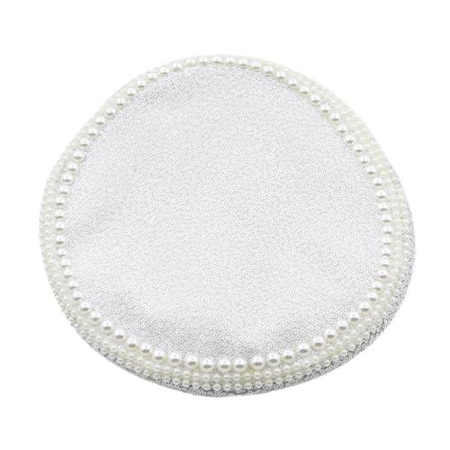【並行輸入品】Lawnrden Bride Hat Unique Dazzling Hen Party Hat White Bride Cap_7