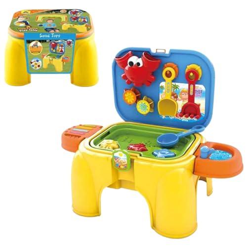 【並行輸入品】eurNhrN Sand and Water Table, Safe Plastic Sensory Table, Kids Tの画像