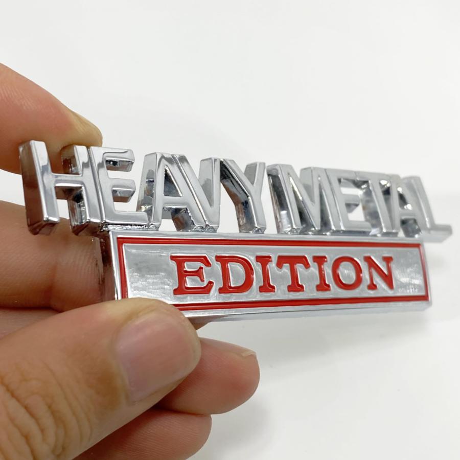 【並行輸入品】Heavy Metal Edition Emblem 3D Letters Heavy Metal Rock Sticker B |  | 03