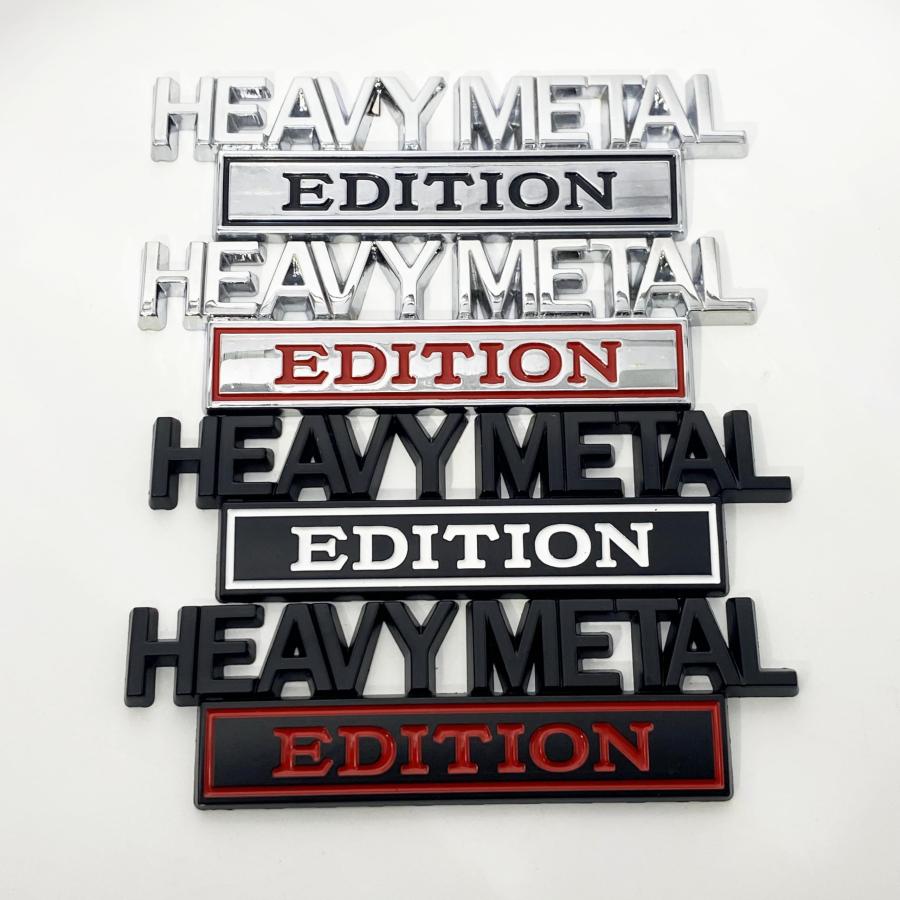 【並行輸入品】Heavy Metal Edition Emblem 3D Letters Heavy Metal Rock Sticker B |  | 09