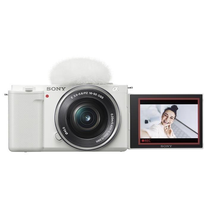 SONY ソニー レンズ交換式 VLOGCAM ZV-E10L W パワーズーム