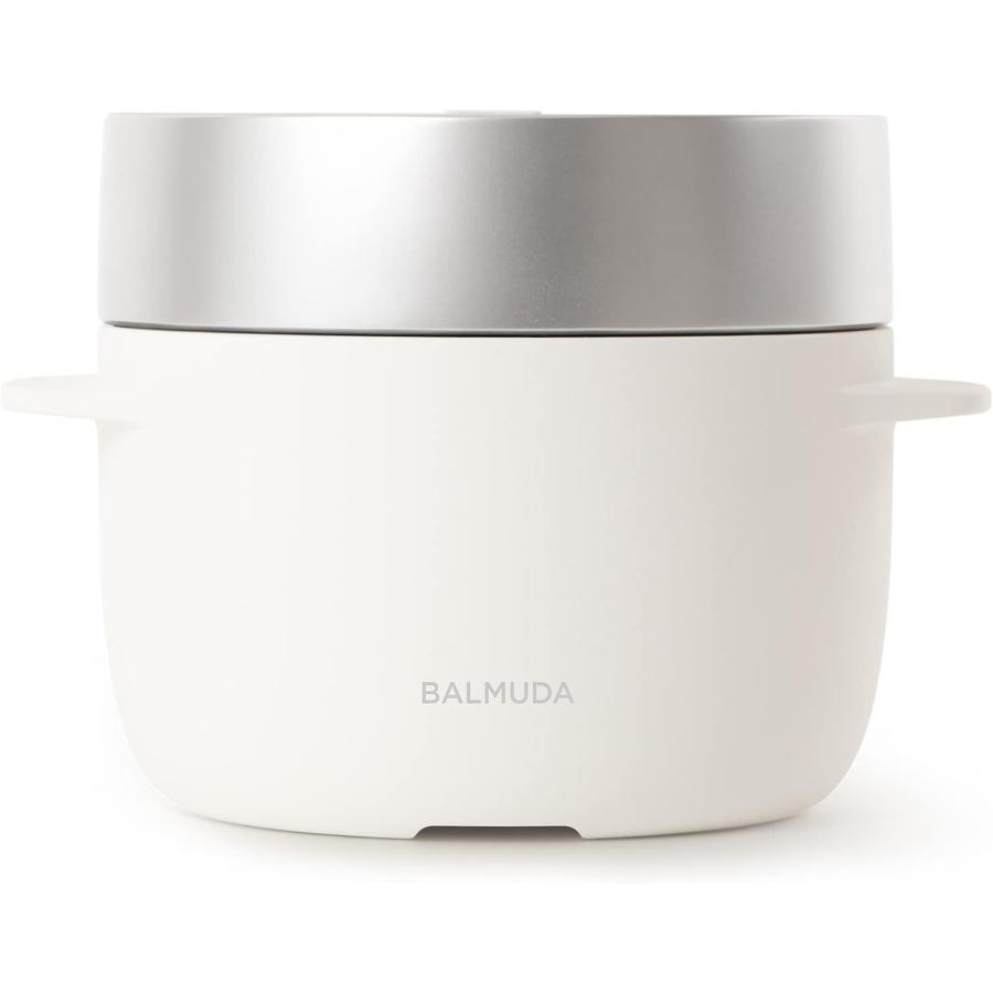BALMUDA The Gohan バルミューダ 3合炊き電気炊飯器 K03A-WH(ホワイト