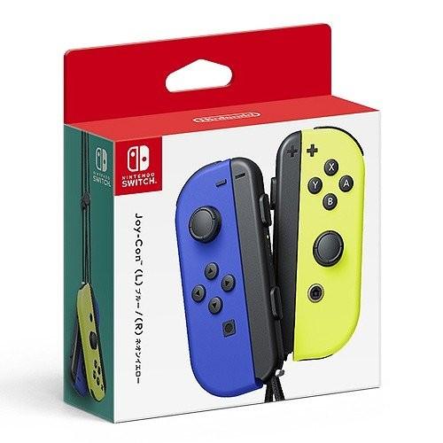 Nintendo Switch ブルー/ネオンイエロー 本体、周辺機器 新品 在庫あり [ニンテンドースイッチ 周辺機器] Joy-Con(L