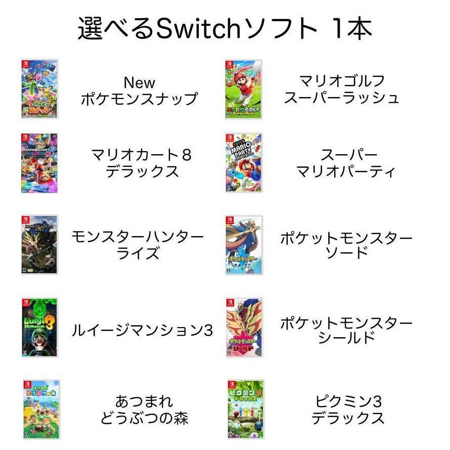 福袋 4点セット】Nintendo Switch有機ELモデルJoy-Con(L)ネオンブルー 福袋 4点セット】Nintendo Switch有機ELモデルJoy-Con(L)ネオンブルー
