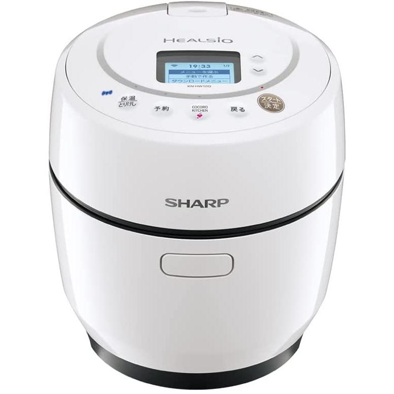 SHARP ヘルシオ ホットクック 2.4L ホワイト系 KN-HW24G-W シャープ ヘルシオ ホットクック電気調理鍋 2.4L シャープ ヘルシオ