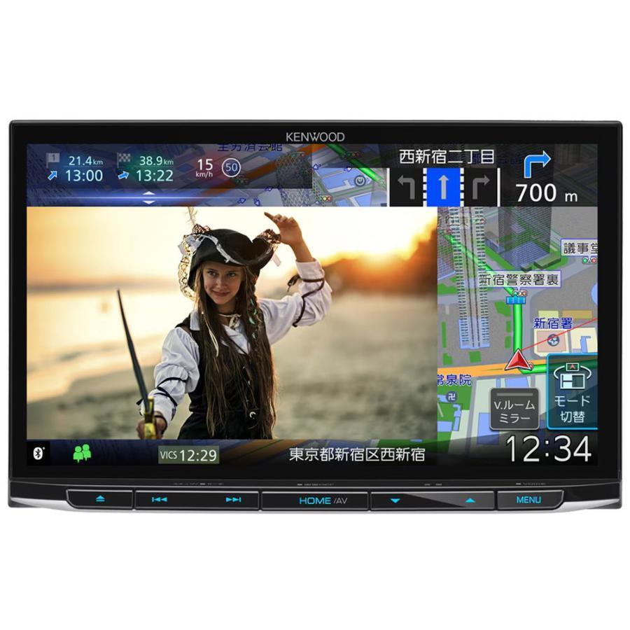 彩速ナビ ケンウッド(KENWOOD) カーナビ 彩速高精細HDパネル 8インチ